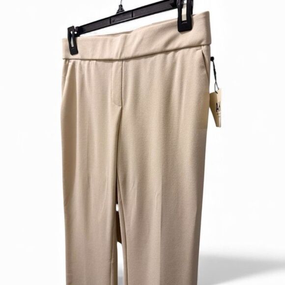 Anne Klein, Cream Trouser Pant, Size Petite Small (NWT) (Flaw) - Picture 3 of 8